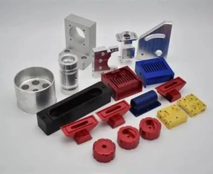 CNC machined components in metal and engineering plastic materials